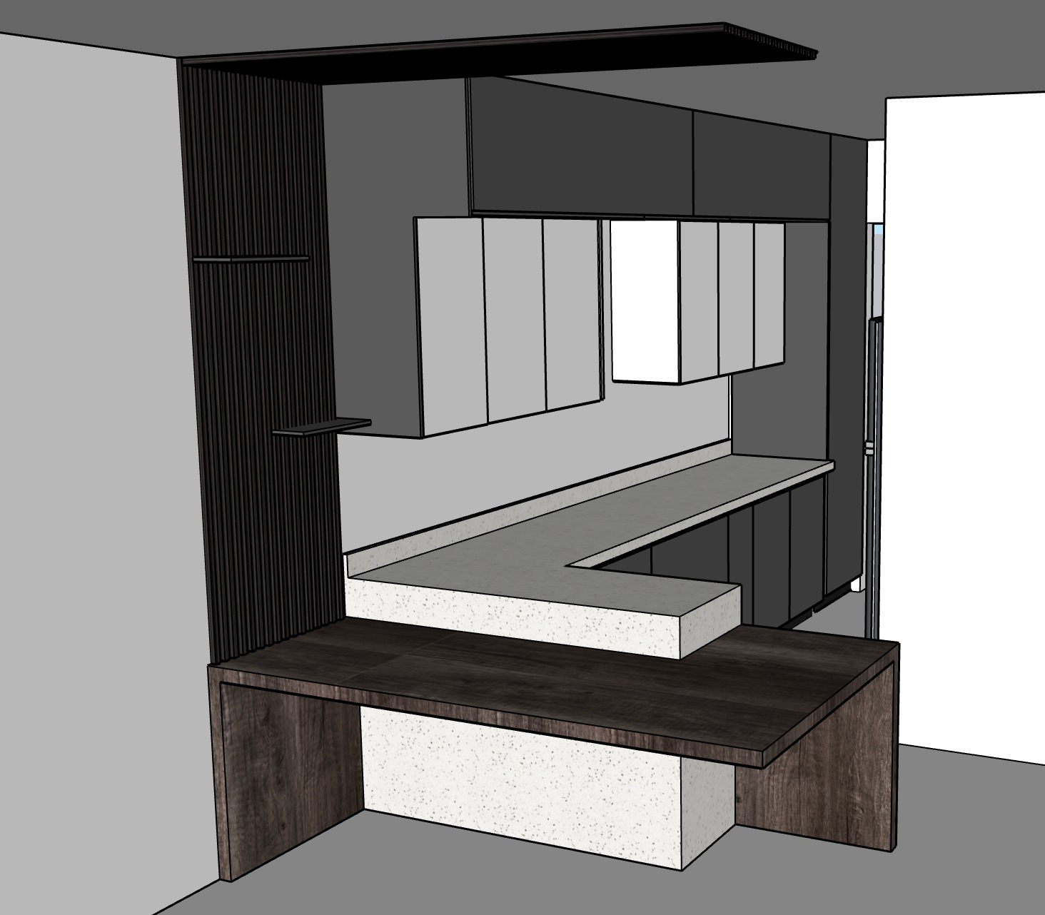 Render de detalles minimalistas